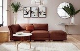 Thumbnail for your product : CB2 Gybson Cognac Leather Loveseat