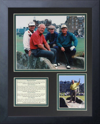 Red Barrel Studio 'Raymond Floyd Jack Nicklaus Arnold Palmer and Tom Watson' Framed Memorabilia