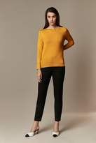 Thumbnail for your product : Wallis Ochre Eyelet Detail Jumper
