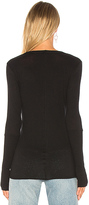 Thumbnail for your product : Enza Costa Cashmere Fitted Scoop Tee