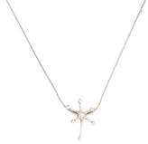 Thumbnail for your product : H.Stern 18K Diamond Snowflake Pendant Necklace
