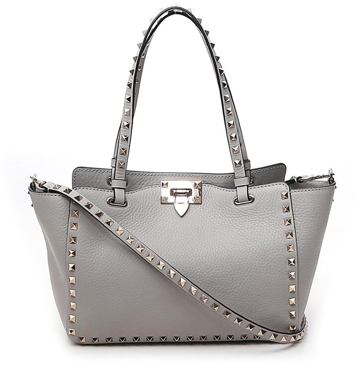 Valentino Gray Women's Tote Bags | Shop the world's largest collection of  fashion | ShopStyle