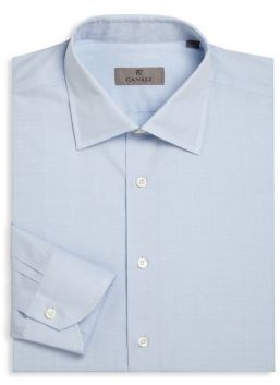 Canali Regular-Fit Micro Dotted Dress Shirt