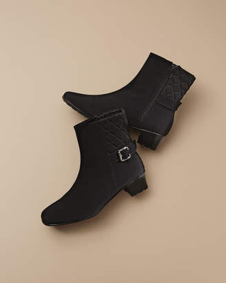Sesto Meucci Yannik Weatherproof Quilted Ankle Boots, Black