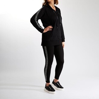 Moda In Pelle Tina Jacket Black Textile
