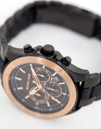 Michael Kors MK8666 Theroux Sport bracelet & silicone watch 44.5mm