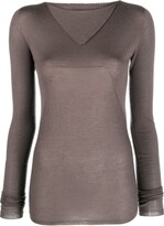 Long-Sleeve Knitted Top 