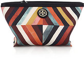 Thumbnail for your product : Tory Burch Kerrington Diamond Striped Cosmetic Case