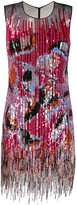 Thumbnail for your product : Emilio Pucci Fringed Sequin Embellished Dress
