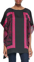 Thumbnail for your product : MICHAEL Michael Kors Foulard Printed Flutter Top