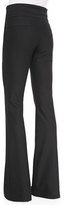 Thumbnail for your product : Veronica Beard Flared-Leg Suiting Pants, Black