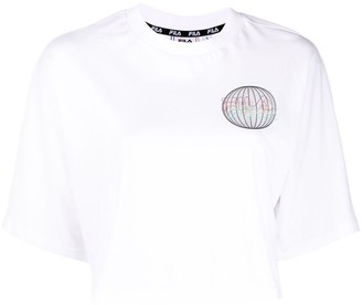 Fila Anemore graphic-print cotton T-shirt