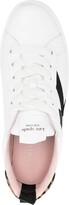 Thumbnail for your product : Kate Spade Embossed-Logo Low-Top Sneakers