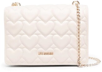 love moschino heart purse
