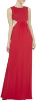Thumbnail for your product : BCBGMAXAZRIA Angelinah Contrast Cutout Gown