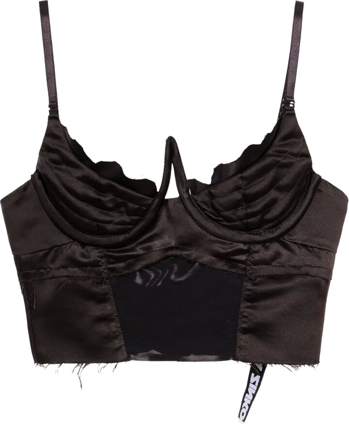 Natasha Zinko Corset Cropped Top