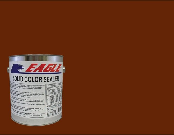 Eagle 1 gal. Tile Red Solid Color Solvent Based Concrete Sealer