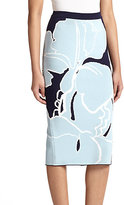 Thumbnail for your product : Timo Weiland Hayley Floral Knit Pencil Skirt