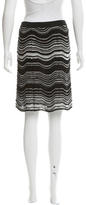 Thumbnail for your product : M Missoni Knee-Length Patterned Skirt
