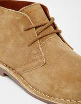 Thumbnail for your product : Red Tape Desert Boots Beige Suede