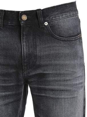 Saint Laurent 15.5cm Patch Cotton Denim Jeans