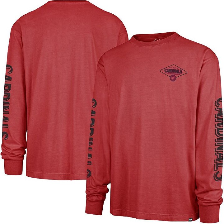 '47 Men's Cardinal Arizona Cardinals Cairn Ravine Foundation Long Sleeve T-Shirt