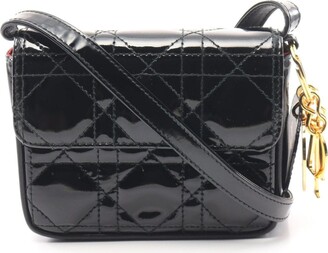 Dior Pre-loved Small Bobby Shearling Crossbody Bag