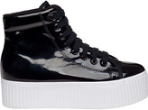 Thumbnail for your product : Jeffrey Campbell Hiya Platform Sneaker Black Fabric