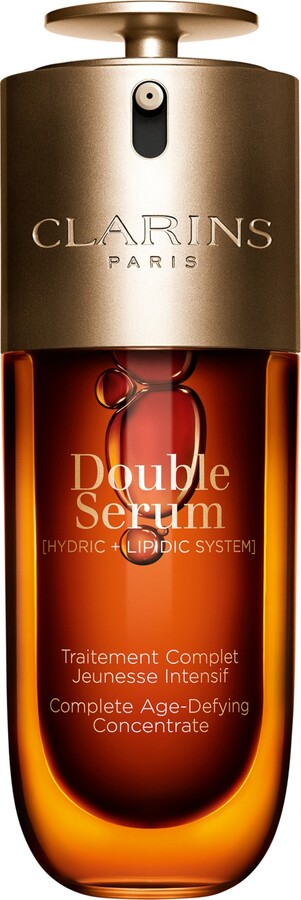 Clarins Double Serum To Firm Smooth Boost Radiance & Refine Pores 2.5 oz.