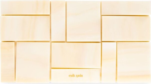 Cult Gaia Galleria Logo Detailed Clutch Bag