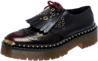 burgundy burberry sneakers