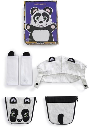 Dolce & Gabbana Children Panda-Print Baby Carrier Cover