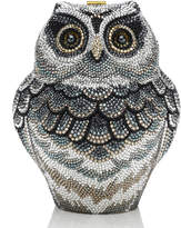 Thumbnail for your product : Judith Leiber Wisdom Owl Evening Clutch Bag, Black