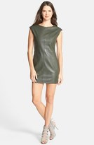 Thumbnail for your product : BCBGMAXAZRIA 'Karlee' Faux Leather Minidress