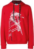 Thumbnail for your product : Les Hommes Urban printed hoodie