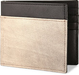Thumbnail for your product : Maison Martin Margiela 7812 Maison Martin Margiela Two-tone leather wallet - for Men