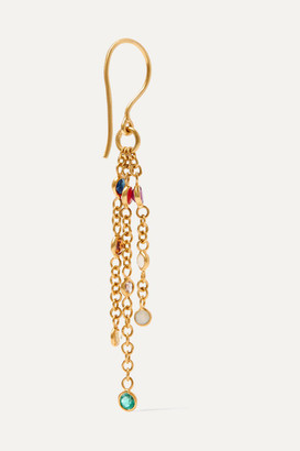 Pippa Small 18-karat Gold Multi-stone Earrings