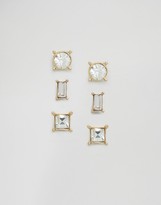Thumbnail for your product : Pieces Dolly Multipack Stud Earrings