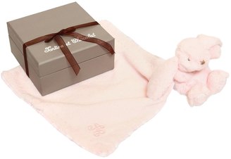 Tartine et Chocolat Rabbit Soft Toy & Chenille Blanket