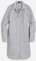Thumbnail for your product : J.Crew Classic-fit beach shirt in striped linen-cotton blend