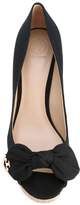 Thumbnail for your product : Tory Burch Dory peep-toe espadrille wedges