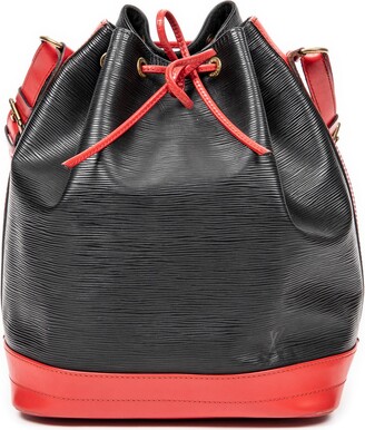 Nano noé leather handbag Louis Vuitton Black in Leather - 36681021
