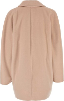 コート Max Mara Pastel Pink Wool Blend Rebus Coat Max Mara Pastel Pink Wool Blend Rebus Coat - ShopStyle