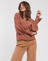 Thumbnail for your product : Gestuz Rubina smock blouse