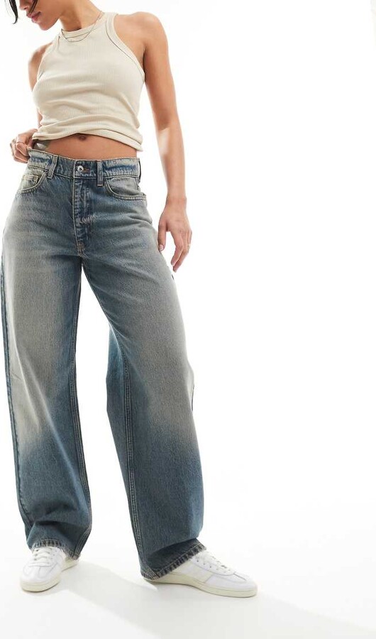 Collusion x014 antifit jeans in black ShopStyle