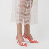 Thumbnail for your product : Burberry Rope Detail Patent Leather Slingback Pumps
