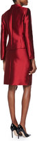 Thumbnail for your product : Tahari Ruffle-Front Skirt Suit, Red