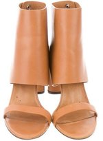 Thumbnail for your product : IRO Leather Ankle Strap Sandals