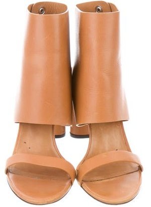 IRO Leather Ankle Strap Sandals