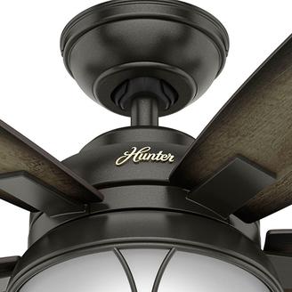 Hunter Sun Vista 54 in. LED Indoor/Outdoor Noble Bronze Ceiling Fan with Light Kit